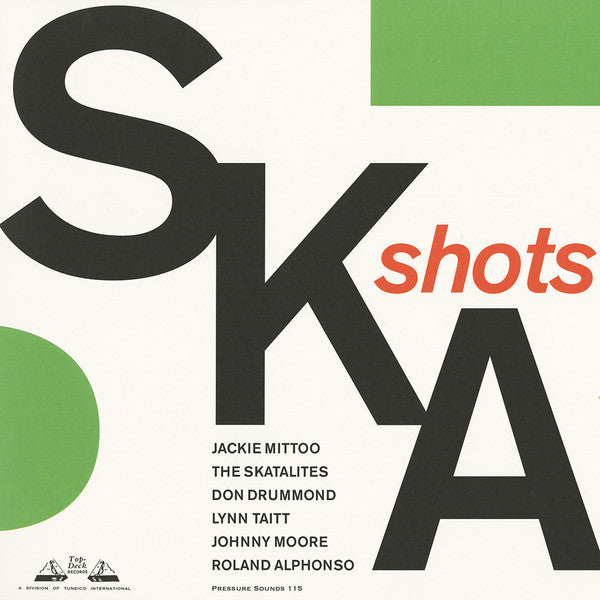 Ska Shots – Top Sounds From Top Deck (New LP)