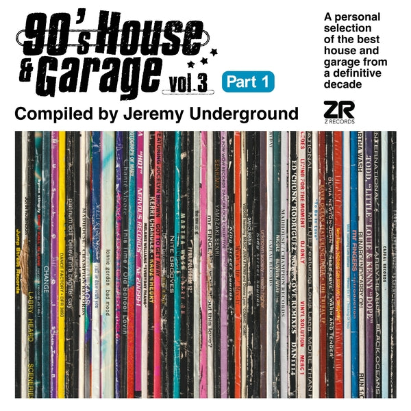 90's House & Garage Vol. 3: Compiled by Jeremy Underground (Pt. 1) (New 2LP)