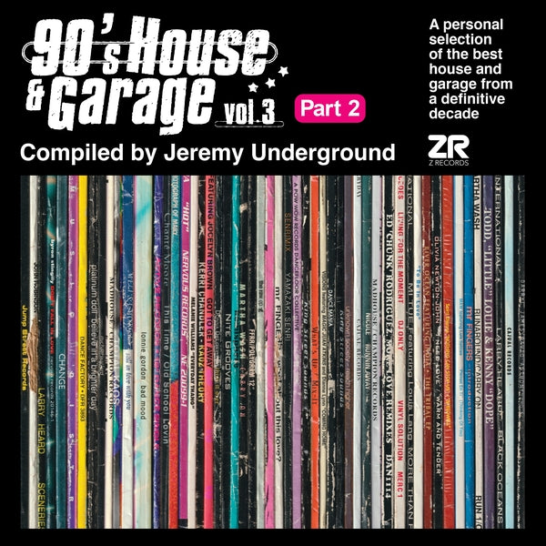 90's House & Garage Vol. 3: Compiled by Jeremy Underground (Pt. 2) (New 2LP)