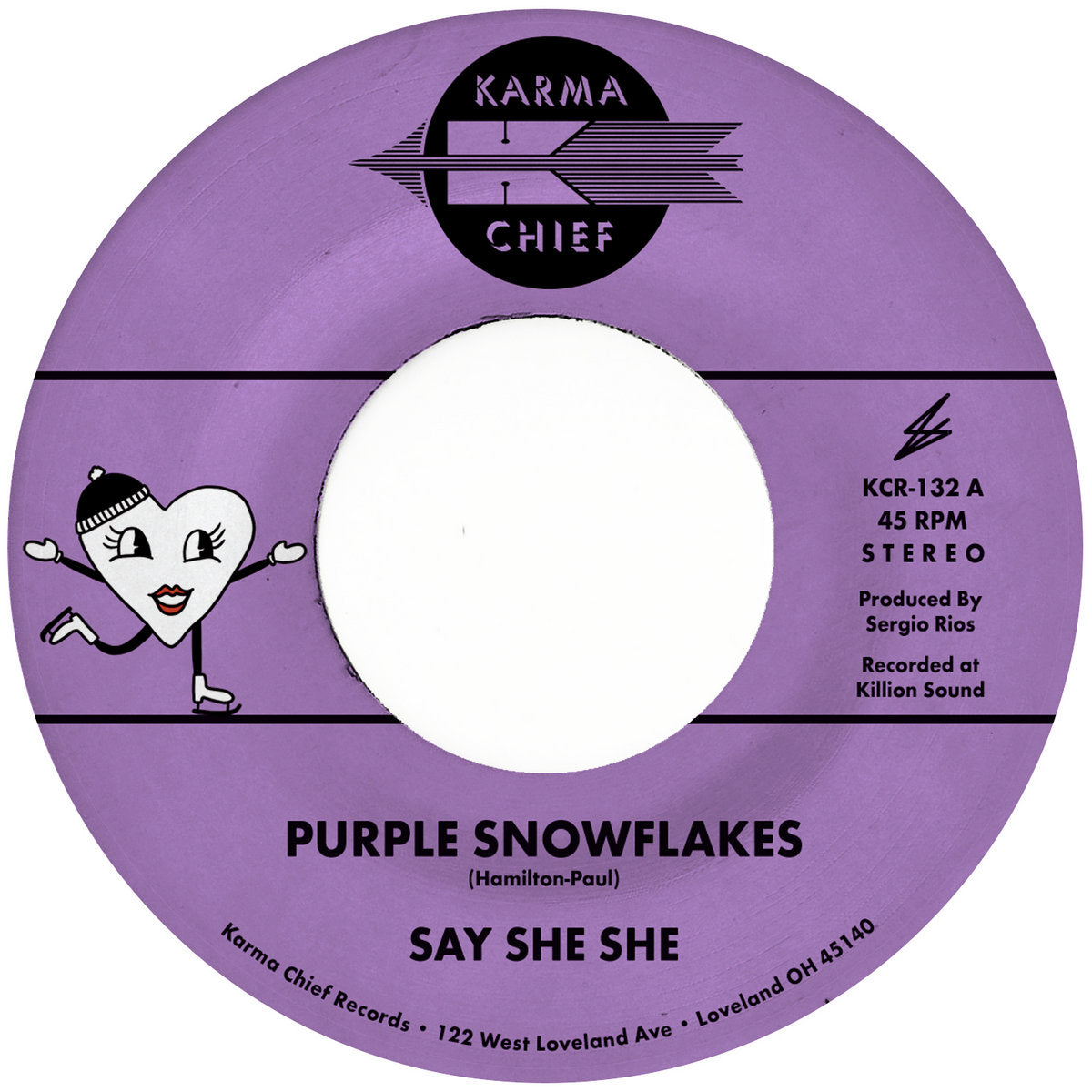 Purple Snowflakes / This Wintertime (New 7") *PREORDER*